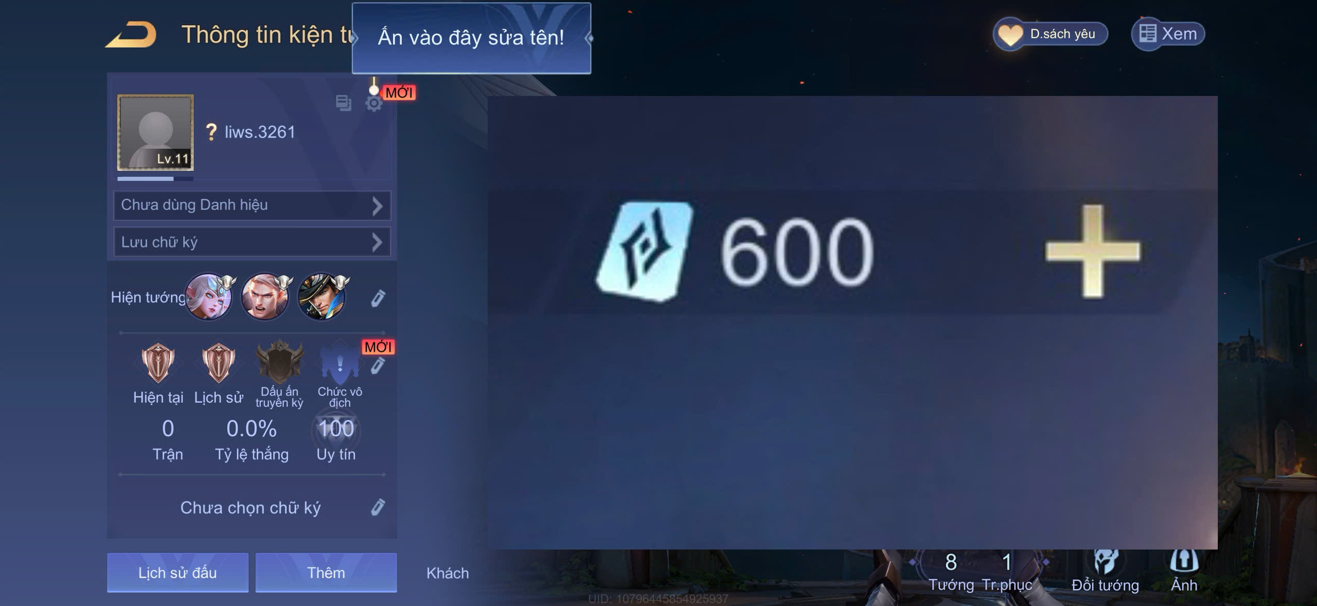 1acc 600qhhh Trắng Thông Tin