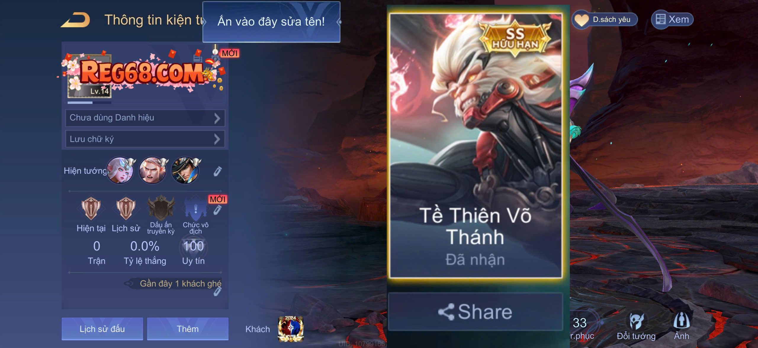 Ngộ Không Tề Thiên Võ Thánh