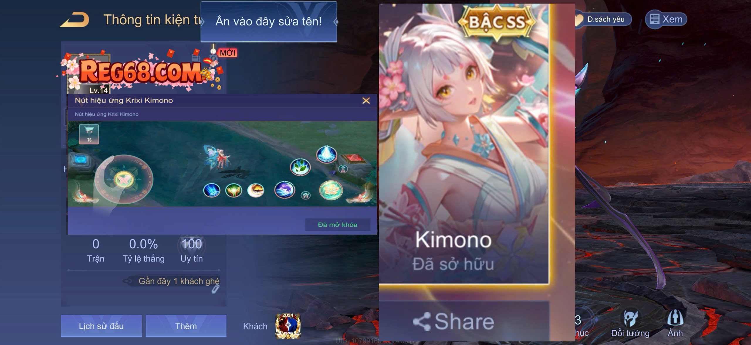 Krixi Kimono + Nút