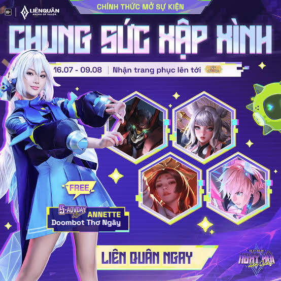 Acc chung sức lv12 bao 25bi