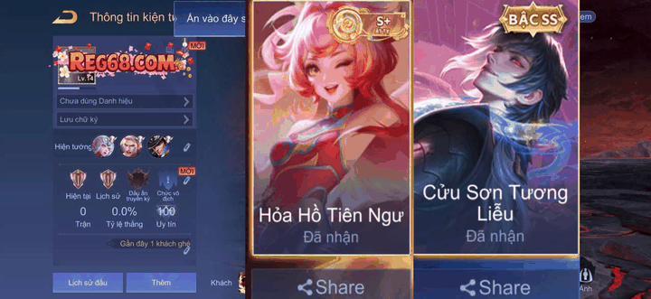 Aya Hỏa Hồ Tiên Ngư + Paine Cửu Sơn Tương Liễu + Nút