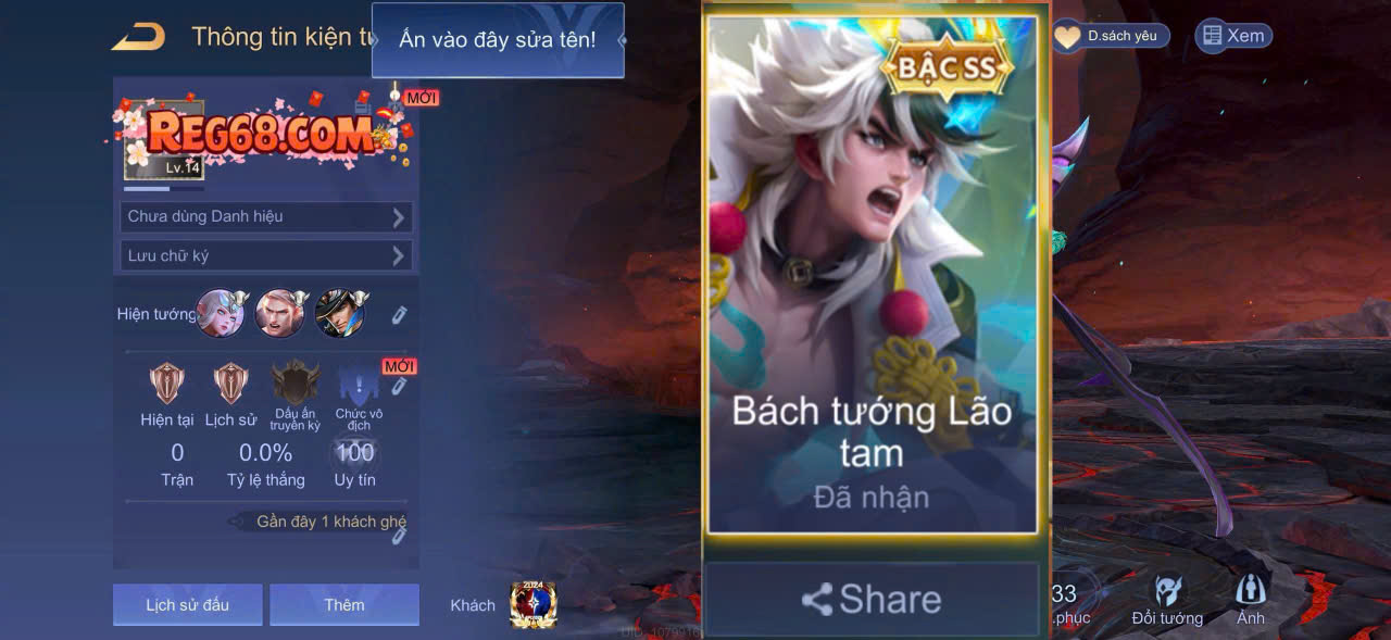 Cresht Bách Tướng Lão Tam