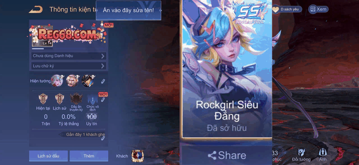 Butterfly Rockgirl Siêu Đẳng