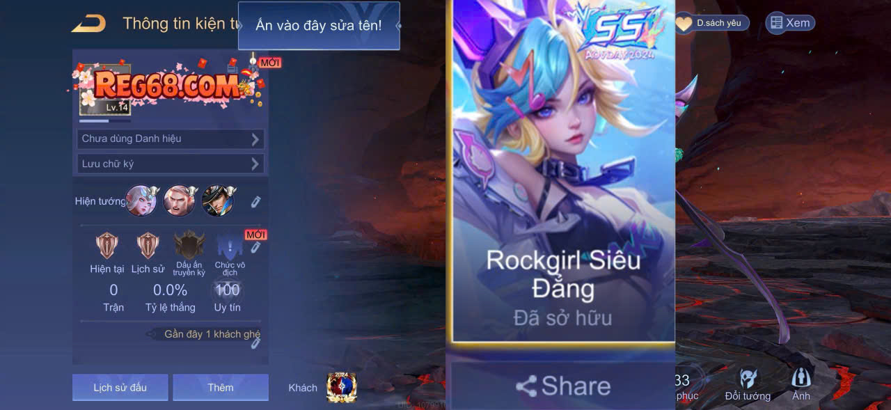 Butterfly Rockgirl Siêu Đẳng