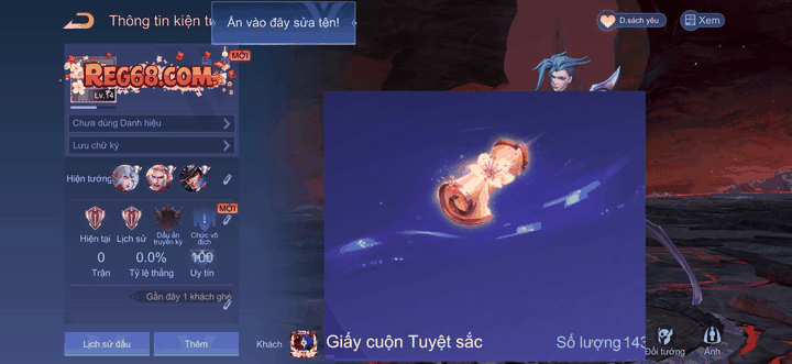 acc 14x Gts chắc chắn ra rương nak