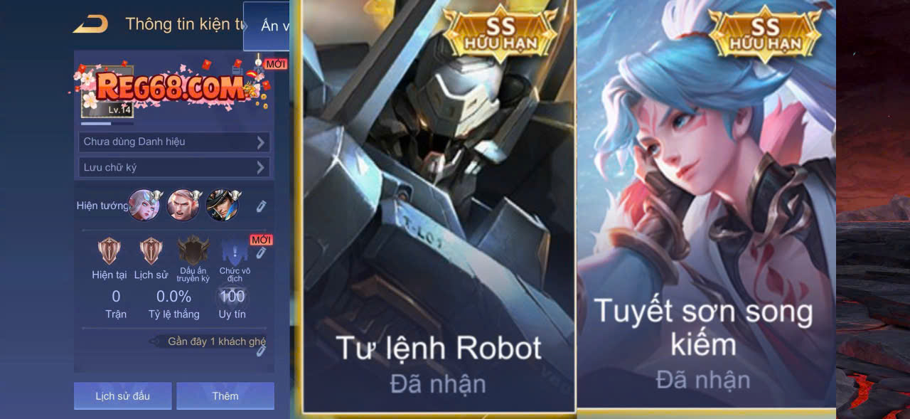 Allain Tuyết Sơn Song Kiếm + Lữ Bố Tư Lệnh Robot