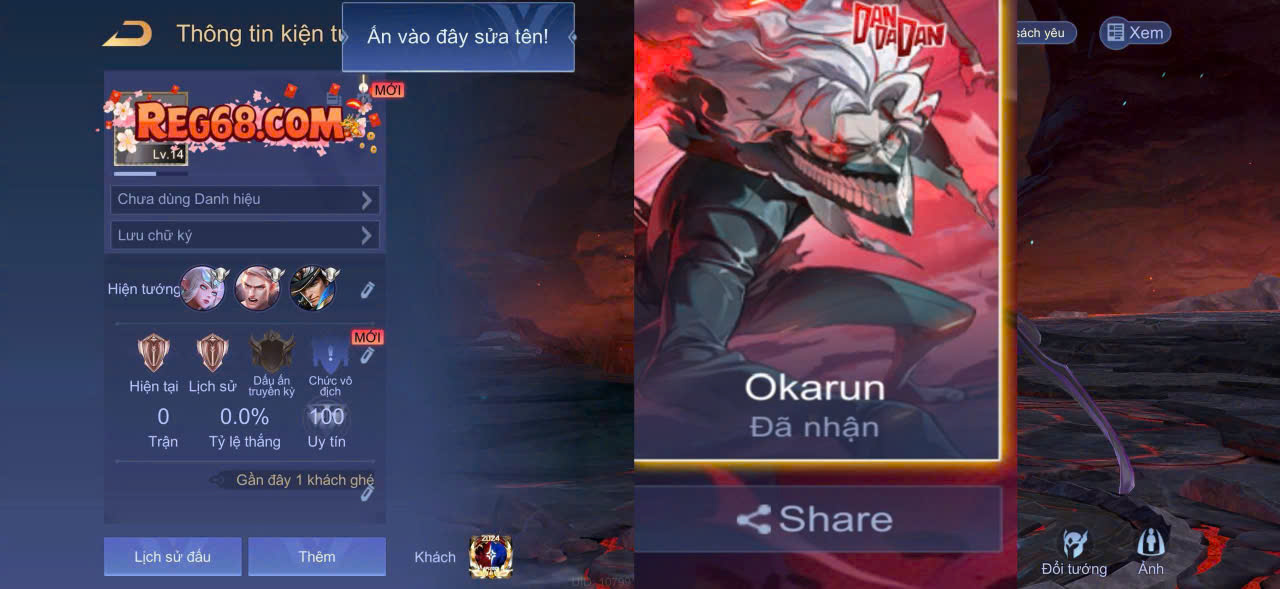 Billow x Okarun - No Pk + Random 0-15xgts